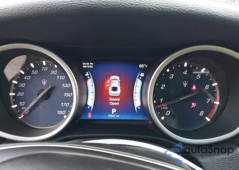 2014 Maserati Ghibli S Q4 z USA, uszkodzony, nr VIN ZAM57RTA2E1089531